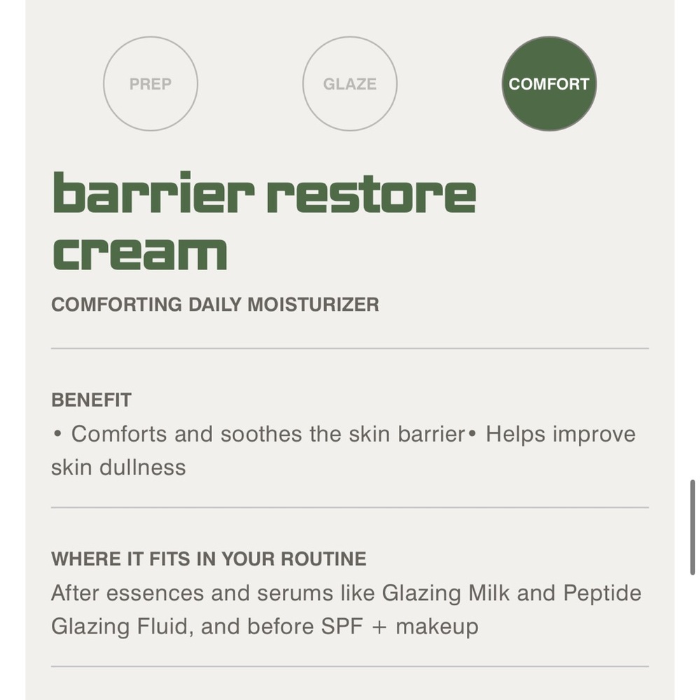 Rhode Barrier Restore Cream NIB Full Size 1.7 oz - Picture 4 of 5